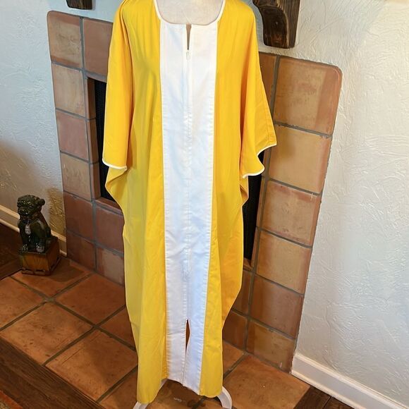 TUCKERNUCK Summers in St. Tropez Celeste Caftan, M/L! - Picture 1 of 14